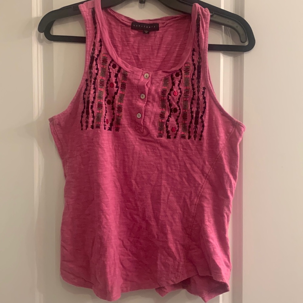 Linen top by Sanctuary